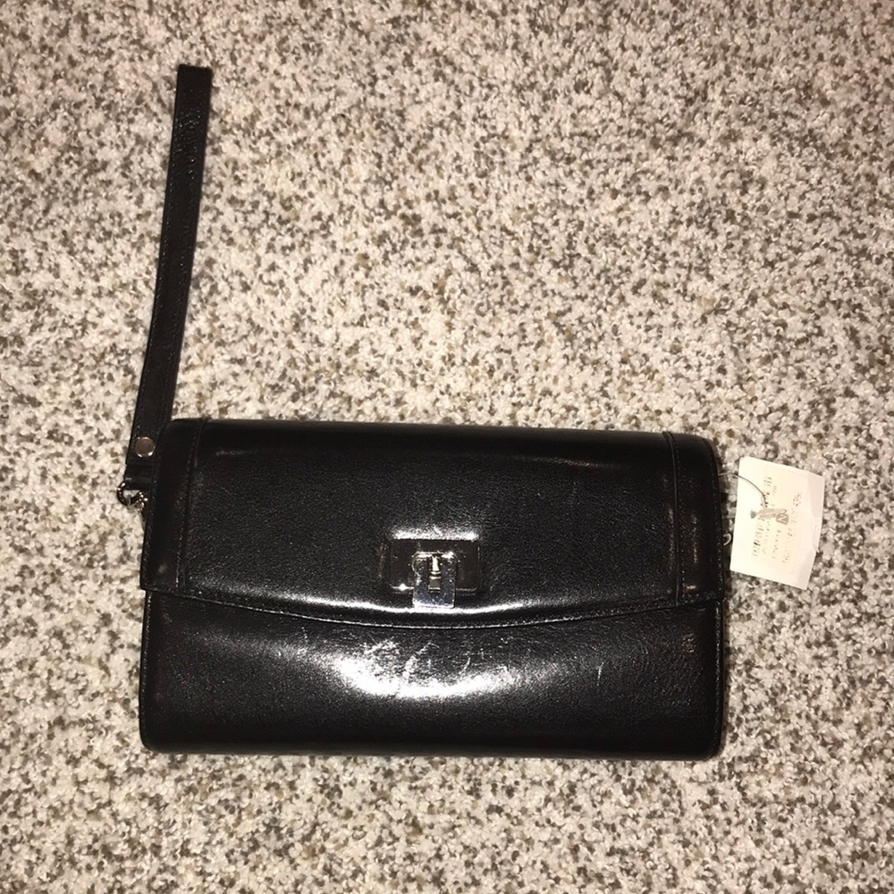 Nordstrom black wristlet